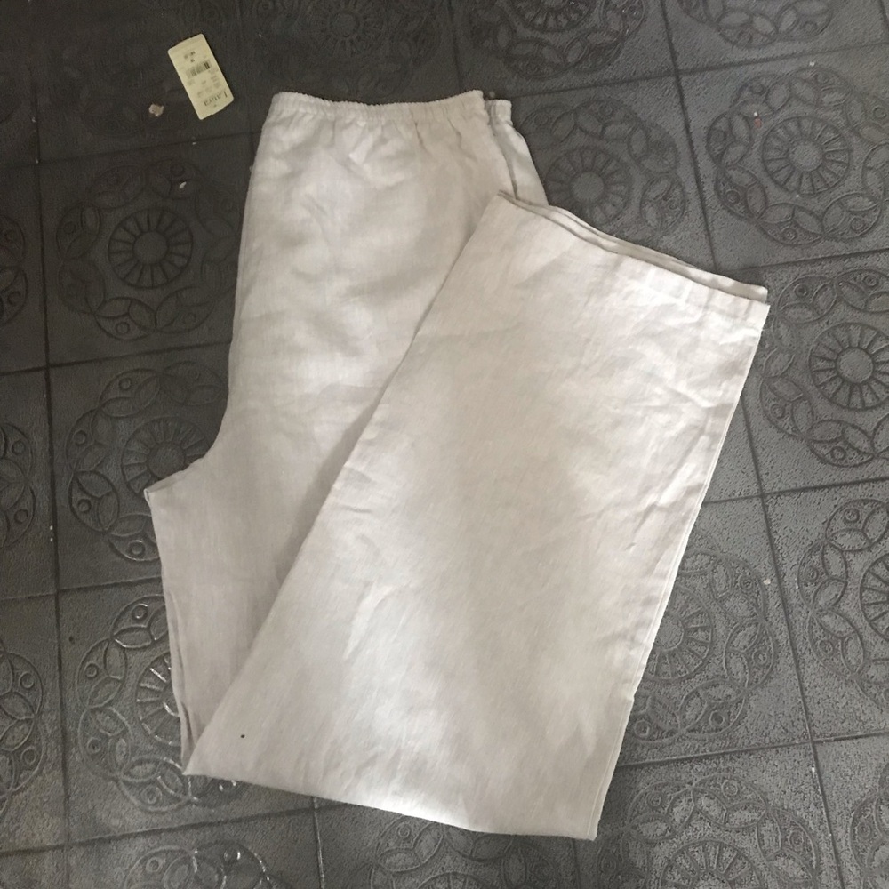 NWT - Via Moda Women’s Linen Pants - Size 18 🇨🇦